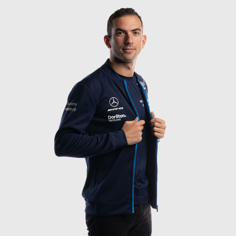 WILLIAMS RACING SL PRESENTATION JACKET - navy