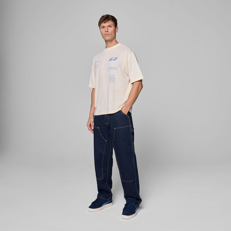 F1 FW HERITAGE GRAPHIC TEE - beige