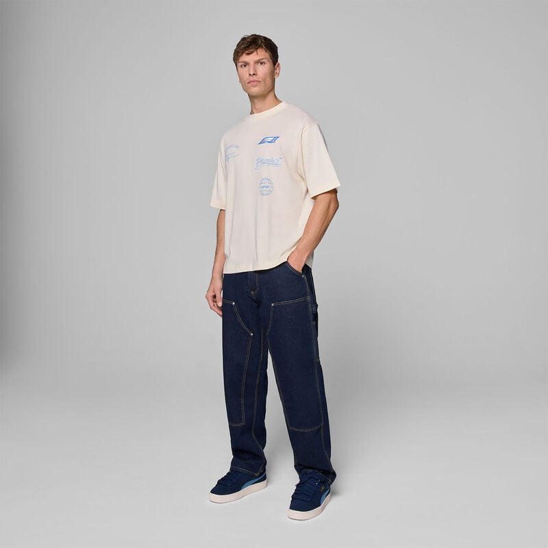 F1 FW HERITAGE GRAPHIC TEE - beige