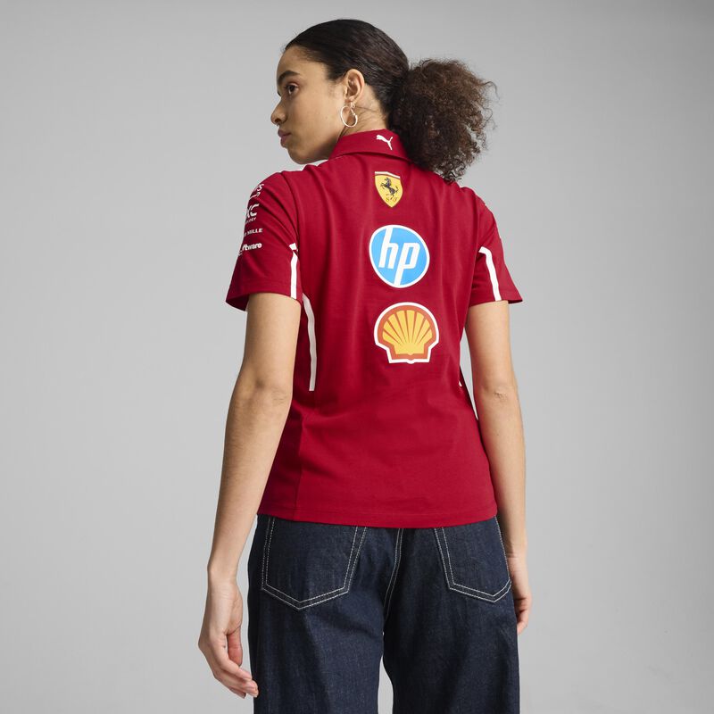 SF RP TEAM WOMENS POLO - red