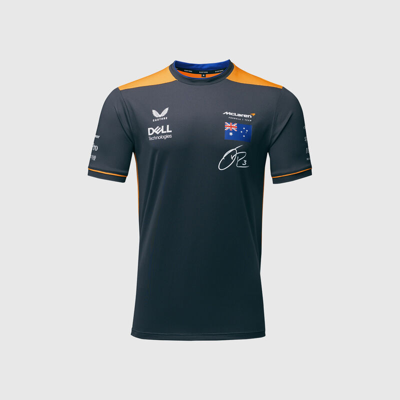 MCLAREN RP DRIVERS SET UP TEE RICCIARDO - antracit