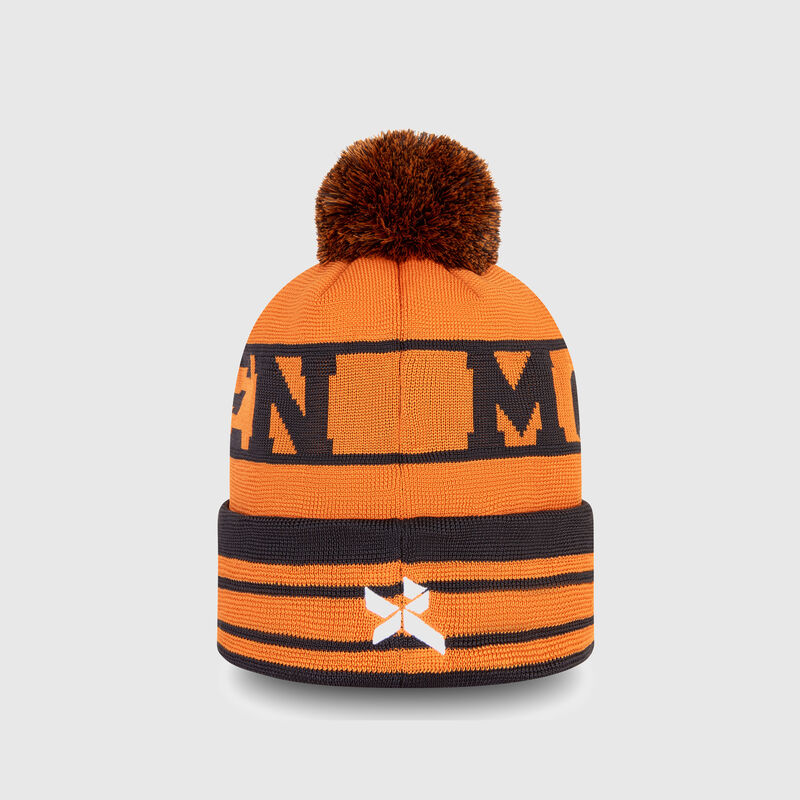 MCLAREN SL RP RICCIARDO BOOBLE CUFF BEANIE - orange