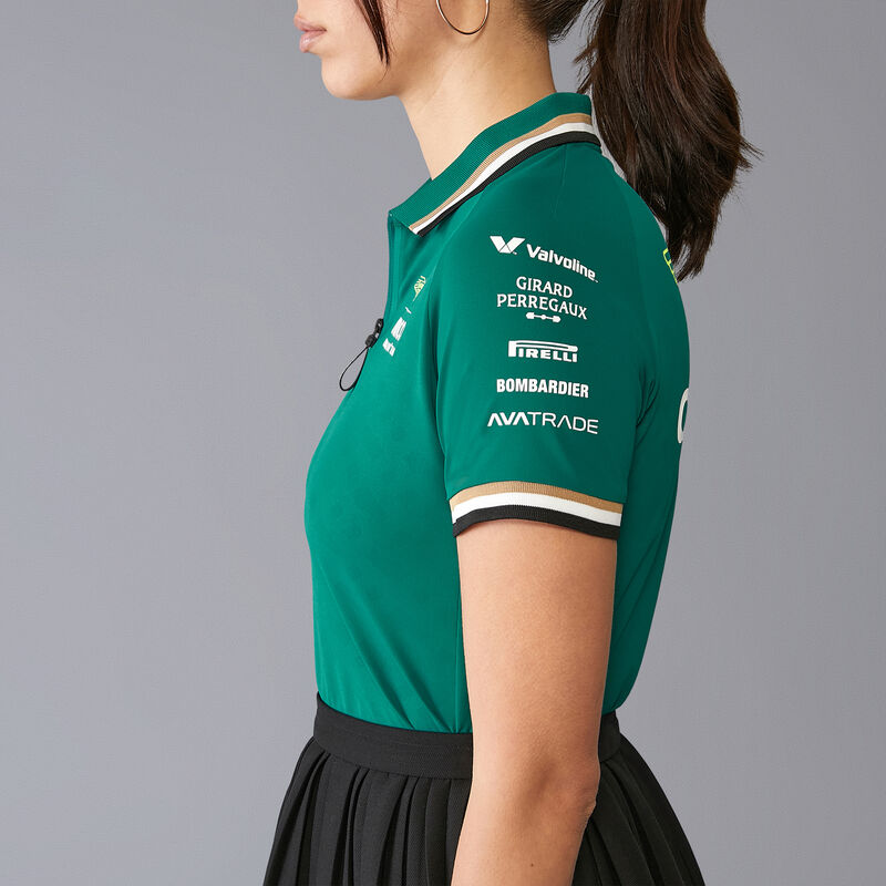 AMF1 RP WOMENS TEAM POLO - green