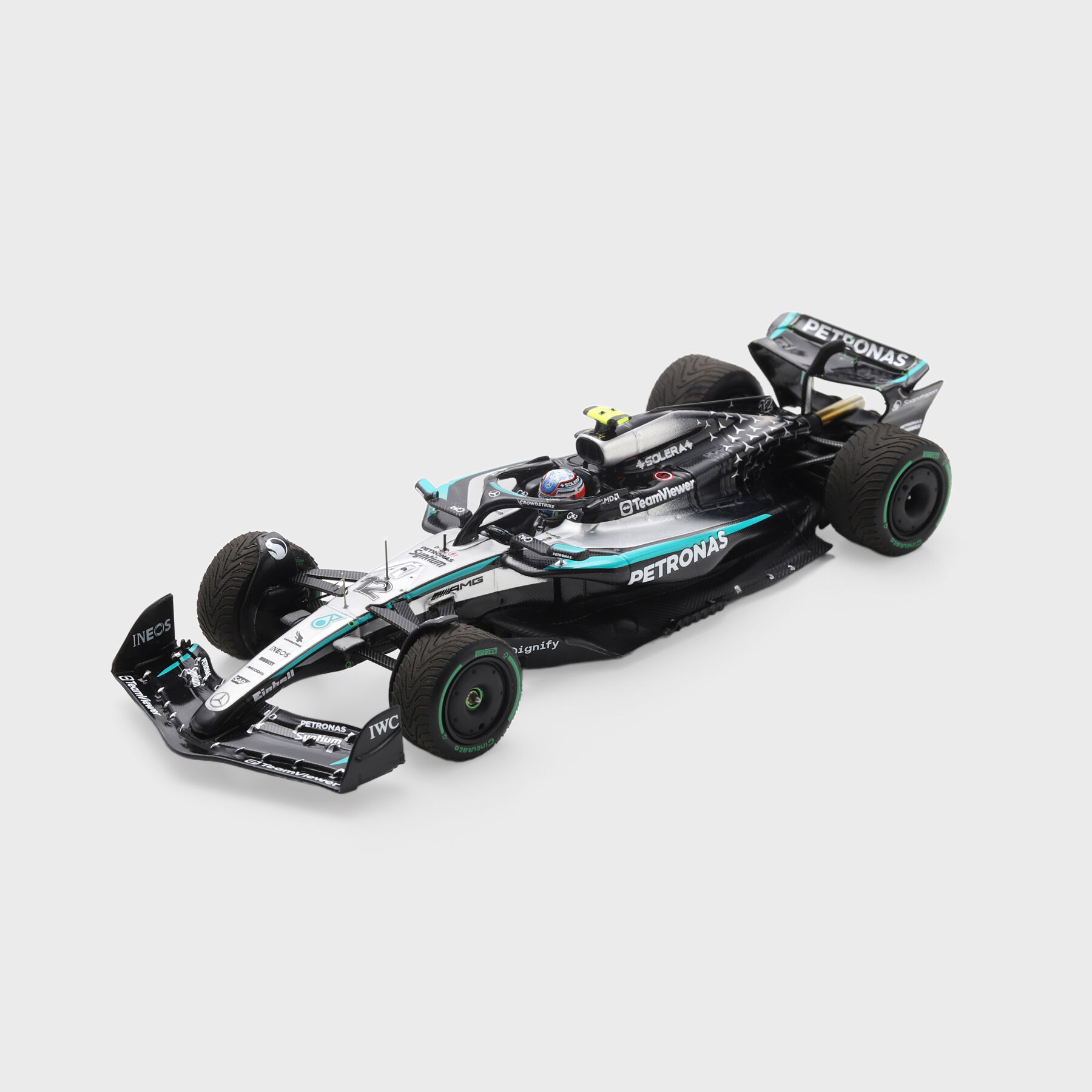 1/43 メルセデス AMG W16 F1デビュー K.アントネッリ PMA 2025 Kimi Antonelli W16 1:43 Scale Model - Mercedes-AMG F1 Team