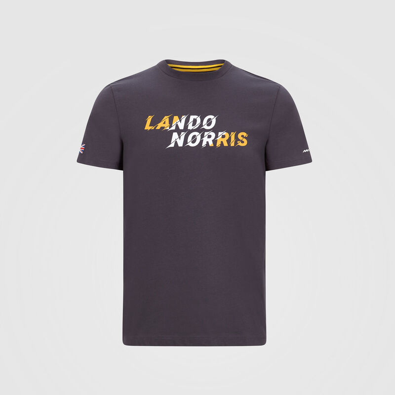 MCLAREN FW MENS LANDO GRAPHIC TEE - antracit