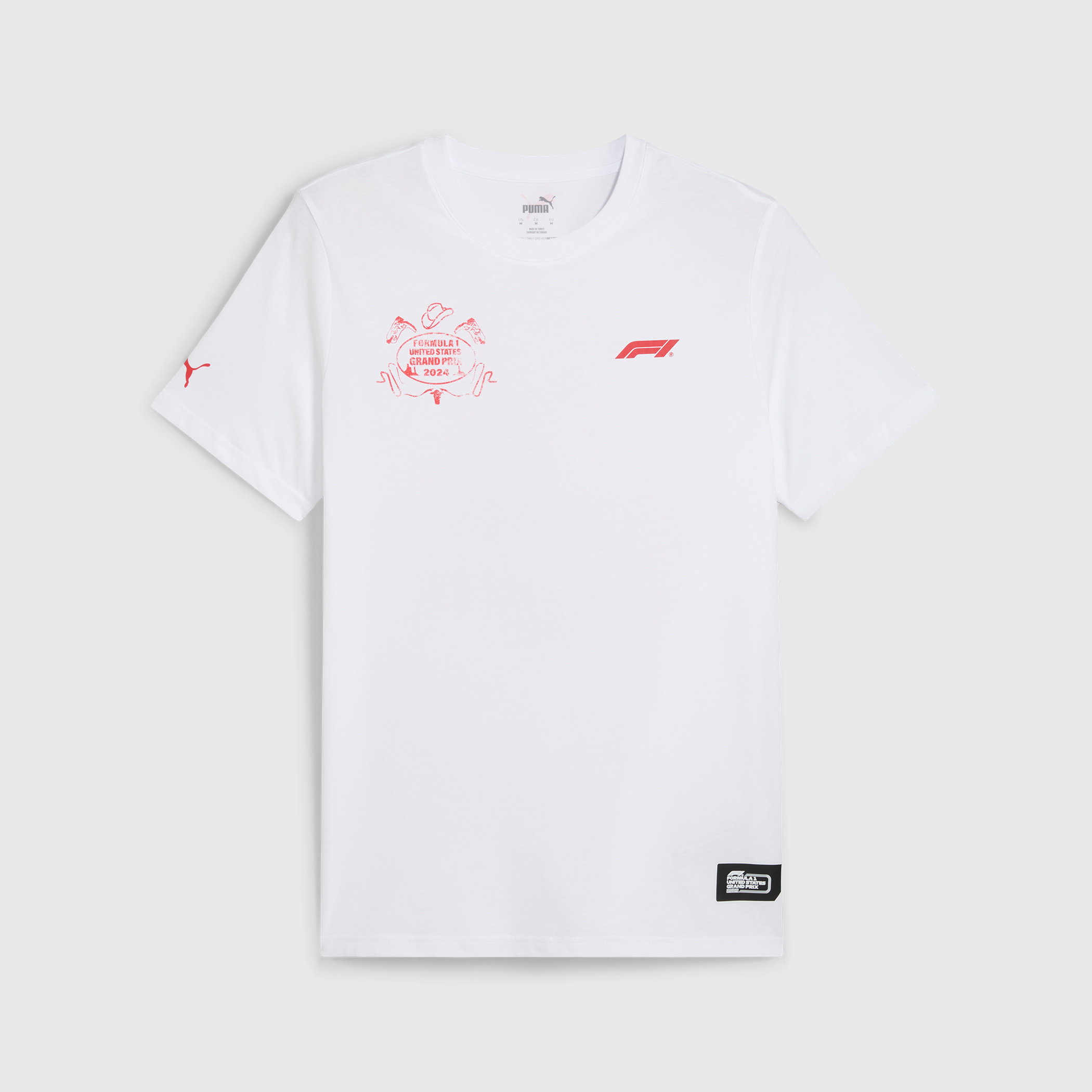 Formula 1 Tech Collection Puma F1 Austin GP Men s T Shirt White XL